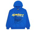 Spider hoodie blue