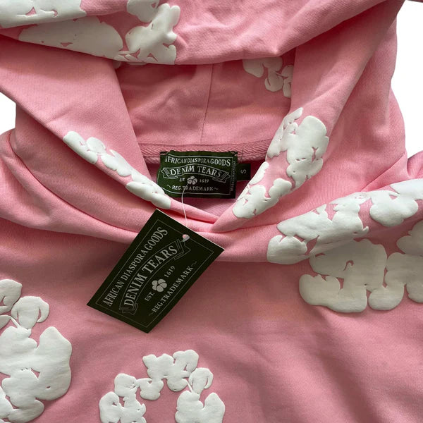 Denim Tears hoodie pink